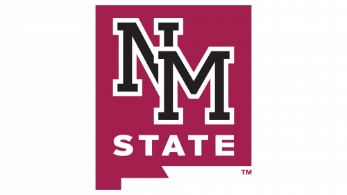 Logo de New Mexico State Aggies en 1995