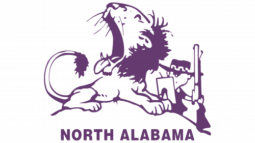 Logo de North Alabama Lions en 1984