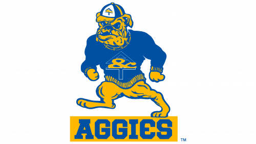 Logo de North Carolina A&T Aggies en 1988