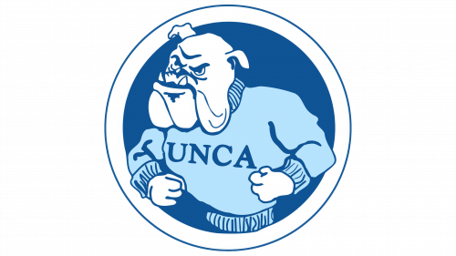 Logo de North Carolina Asheville Bulldogs en 1989