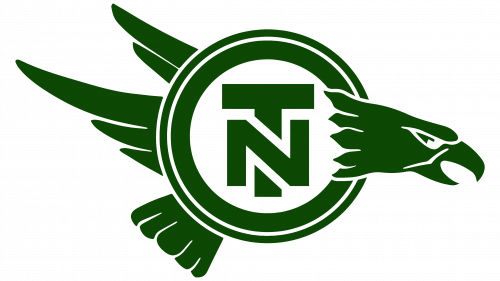 Logo de North Texas Mean Green en 1983