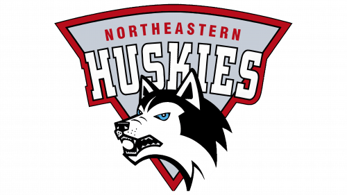 Logo de Northeastern Huskies en 1992