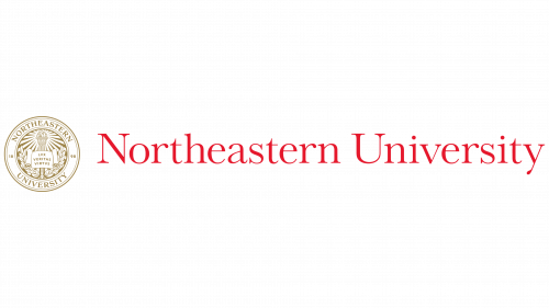 Logo de Northeastern University en 2009