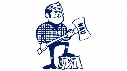 Logo de Northern Arizona Lumberjacks en 1968