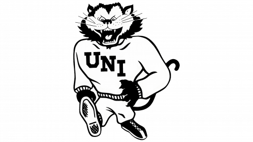 Logo de Northern Iowa Panthers en 1973
