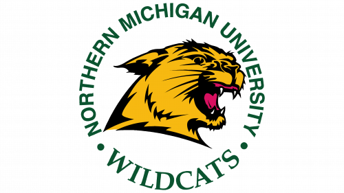 Logo de Northern Michigan Wildcats en 1993