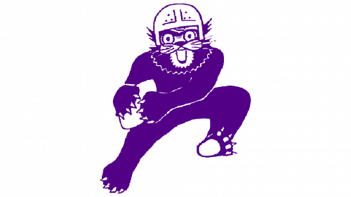 Logo de Northwestern Wildcats en 1959
