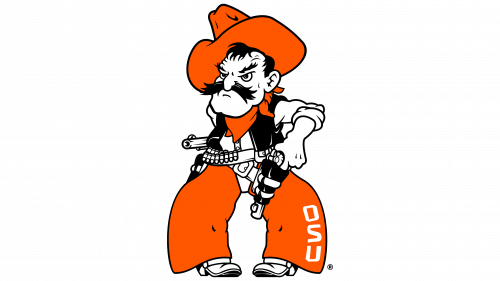 Logo de Oklahoma State Cowboys en 1973