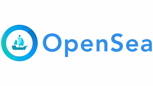 Logo de OpenSea en 2018