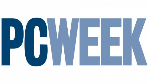 Logo de PC Week en 1983