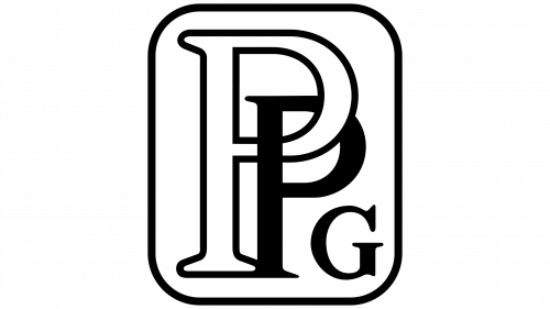 Logo de PPG Industries en 1945