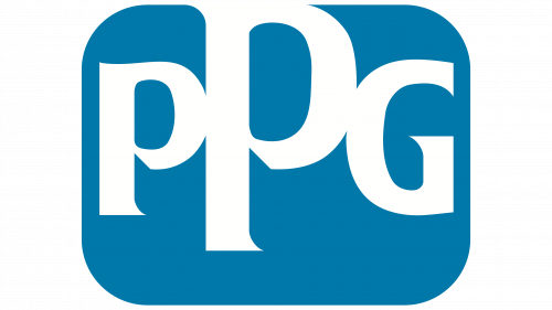 Logo de PPG Industries en 1987