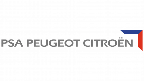 Logo de PSA Peugeot Citroen en 1991