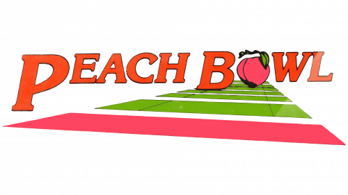 Logo de Peach Bowl en 1988