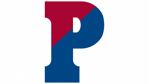 Logo de Penn Quakers en 1981
