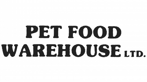 Logo de PetFood Warehouse en 1986