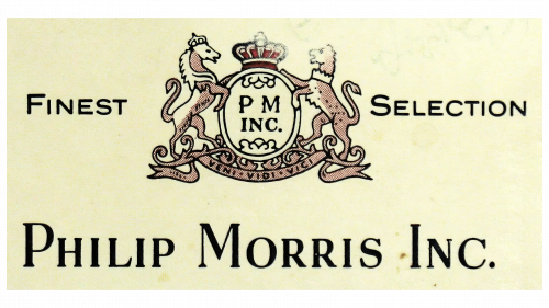 Logo de Philip Morris & Co. Ltd.,Inc. en 1919