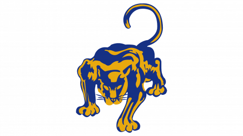 Logo de Pittsburgh Panthers en 1955