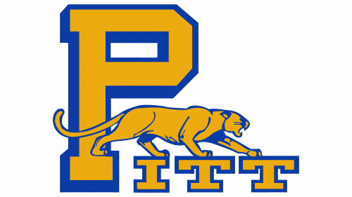 Logo de Pittsburgh Panthers en 1974