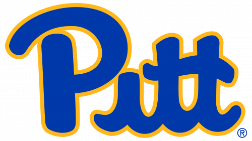 Logo de Pittsburgh Panthers en 1987