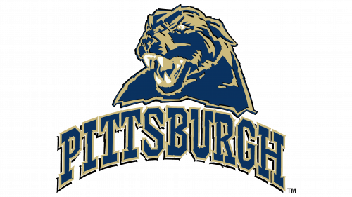 Logo de Pittsburgh Panthers en 1997