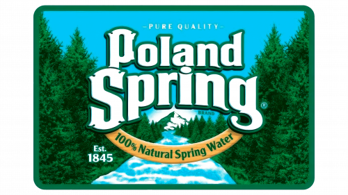 Logo de Poland Spring en 2003