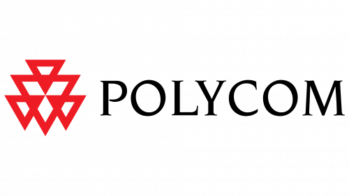 Logo de Polycom en 1990