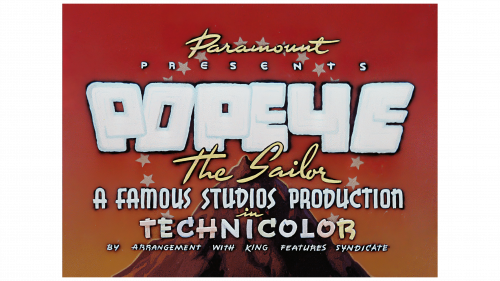 Logo de Popeye the Sailor (époque Famous Studios) en 1943