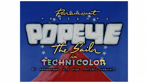 Logo de Popeye the Sailor (époque Famous Studios) en 1946