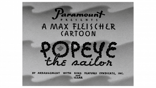 Logo de Popeye the Sailor (époque Max Fleischer) en 1939