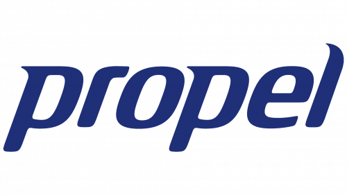 Logo de Propel Water en 2014