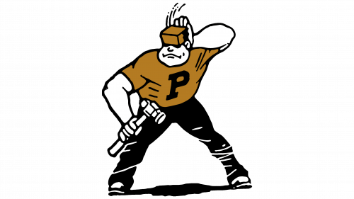 Logo de Purdue Boilermakers en 1970