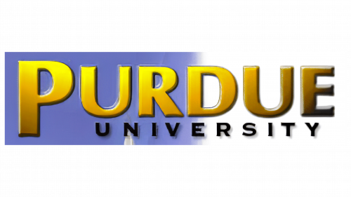 Logo de Purdue University en 2002