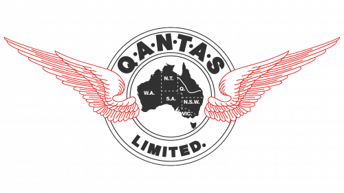 Logo de Qantas en 1930