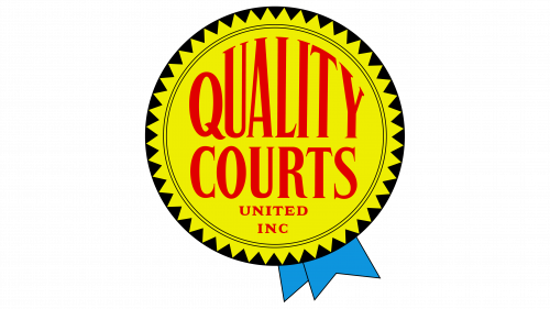 Logo de Quality Courts en 1955