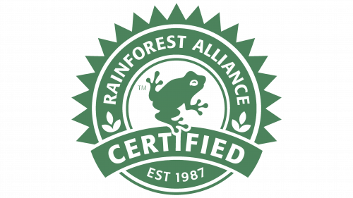 Logo de Rainforest Alliance en 1987