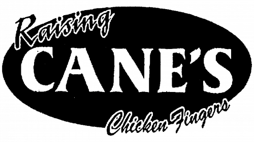 Logo de Raising Cane's en 1996
