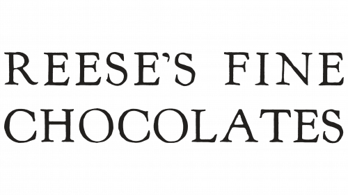 Logo de Reese's Fine Chocolates en 1928