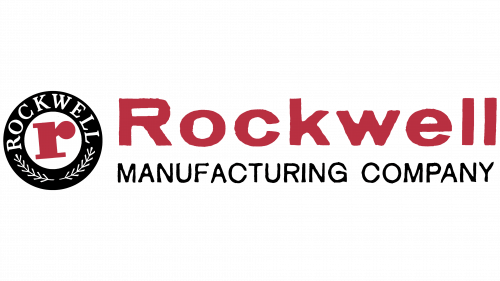 Logo de Rockwell Manufacturing Company avant 1968
