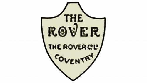 Logo de Rover en 1884