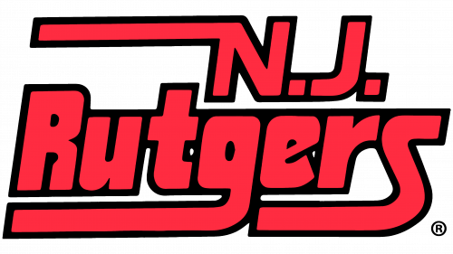 Logo de Rutgers Scarlet Knights en 1981