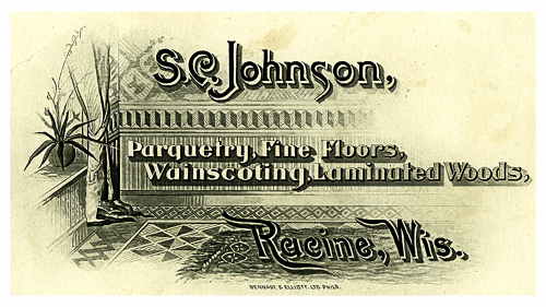 Logo de S. C. Johnson & Son en 1888