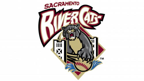Logo de Sacramento River Cats en 2000