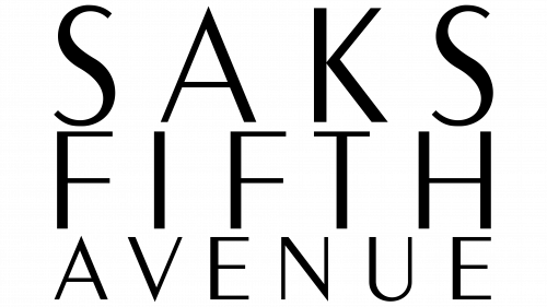 Logo de Saks Fifth Avenue en 1996