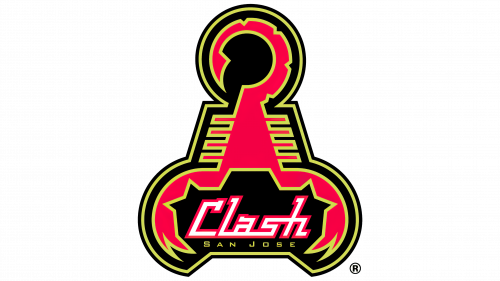 Logo de San Jose Clash 1996-1999