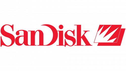 Logo de SanDisk en 1995