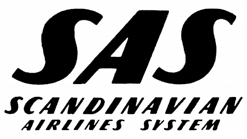 Logo de Scandinavian Airlines en 1971