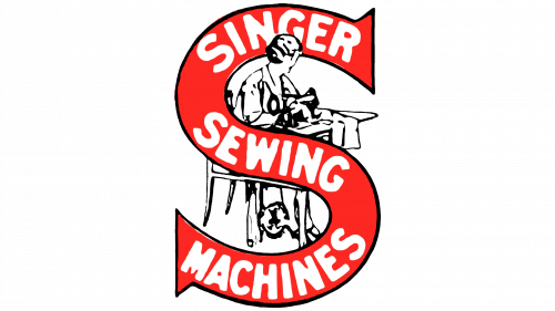 Logo de Singer en 1870