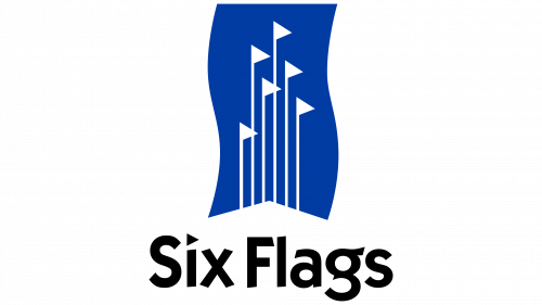 Logo de Six Flags en 1992