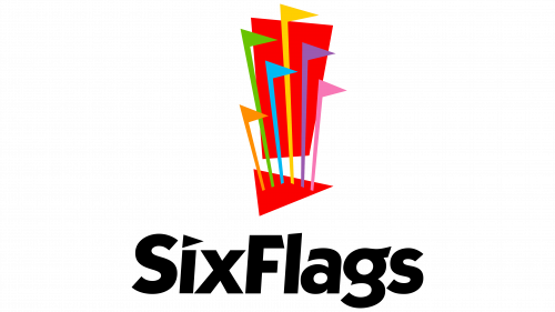Logo de Six Flags en 1999